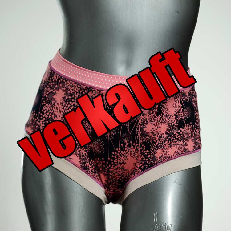 ökologische bunte gemusterte preiswerte Hotpant aus Baumwolle, Unterwäsche für Damen
