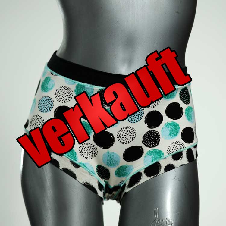 ökologische handgemachte süße bequeme Hotpant aus Baumwolle, Unterwäsche für Damen