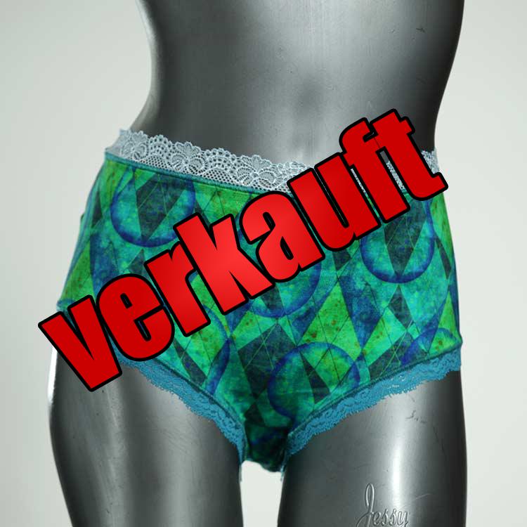 ökologische bunte günstige attraktive Hotpant aus Baumwolle, Unterwäsche für Damen