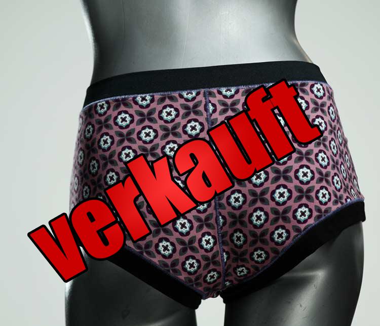 attraktive bequeme ökologische farbige Hotpant aus Baumwolle, Unterwäsche für Damen