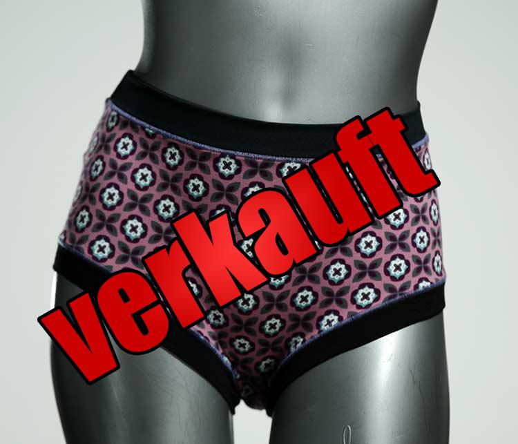 attraktive bequeme ökologische farbige Hotpant aus Baumwolle, Unterwäsche für Damen