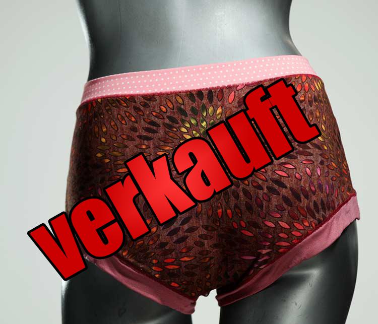 günstige bunte nachhaltige handgemachte Hotpant aus Baumwolle, Unterwäsche für Damen