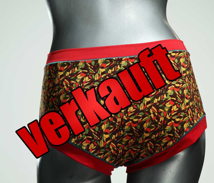 handgemachte sexy ökologische farbige Hotpant aus Baumwolle, Unterwäsche für Damen