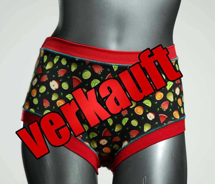 handgemachte sexy ökologische farbige Hotpant aus Baumwolle, Unterwäsche für Damen