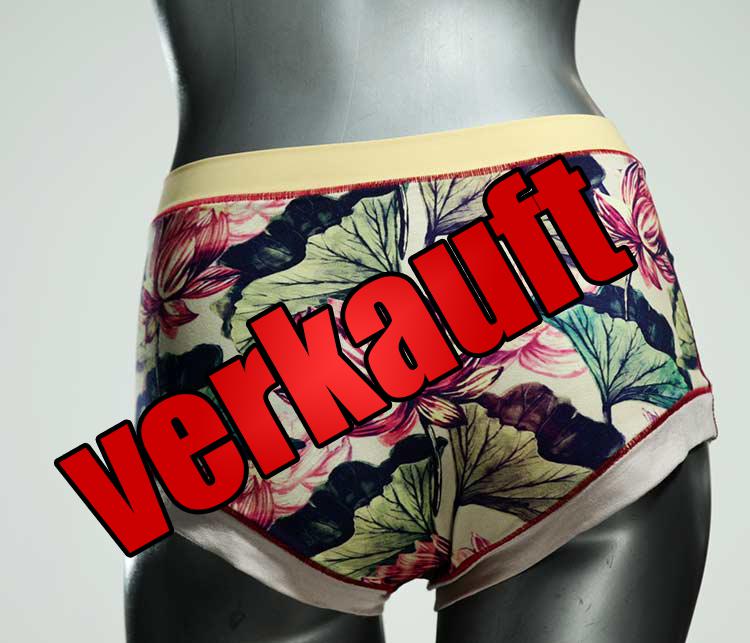 handgemachte farbige bequeme günstige Hotpant aus Baumwolle, Unterwäsche für Damen