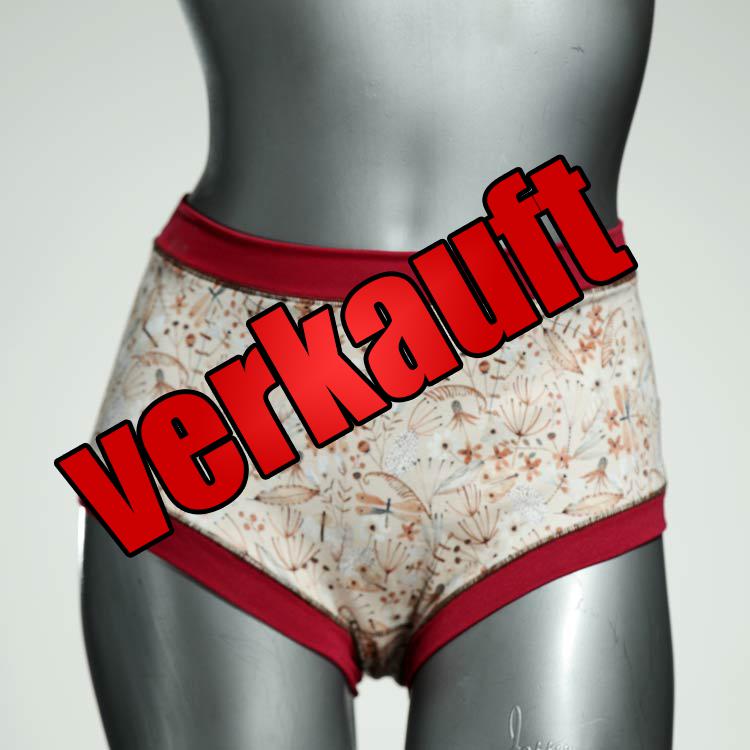 sexy gemusterte günstige farbige Hotpant aus Baumwolle, Unterwäsche für Damen