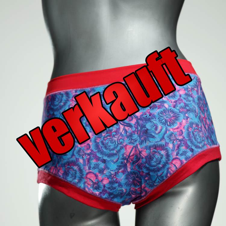 farbige ökologische attraktive handgemachte Hotpant aus Baumwolle, Unterwäsche für Damen