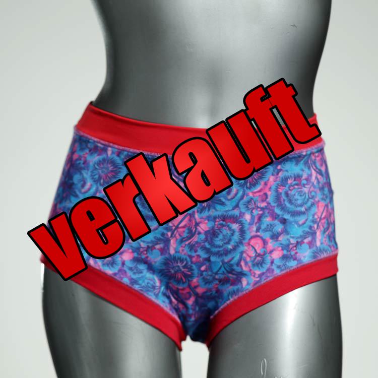 farbige ökologische attraktive handgemachte Hotpant aus Baumwolle, Unterwäsche für Damen