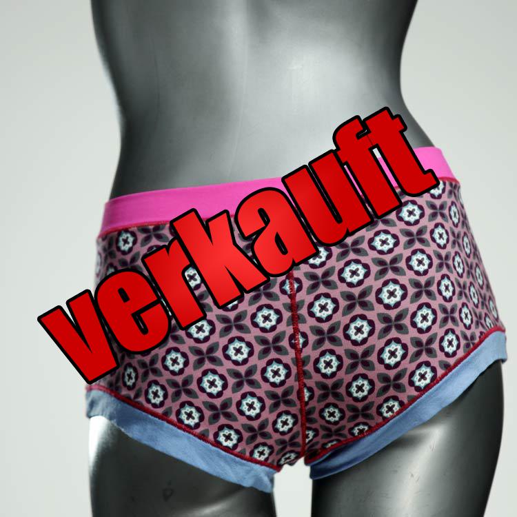 bequeme farbige handgemachte attraktive Hotpant aus Baumwolle, Unterwäsche für Damen
