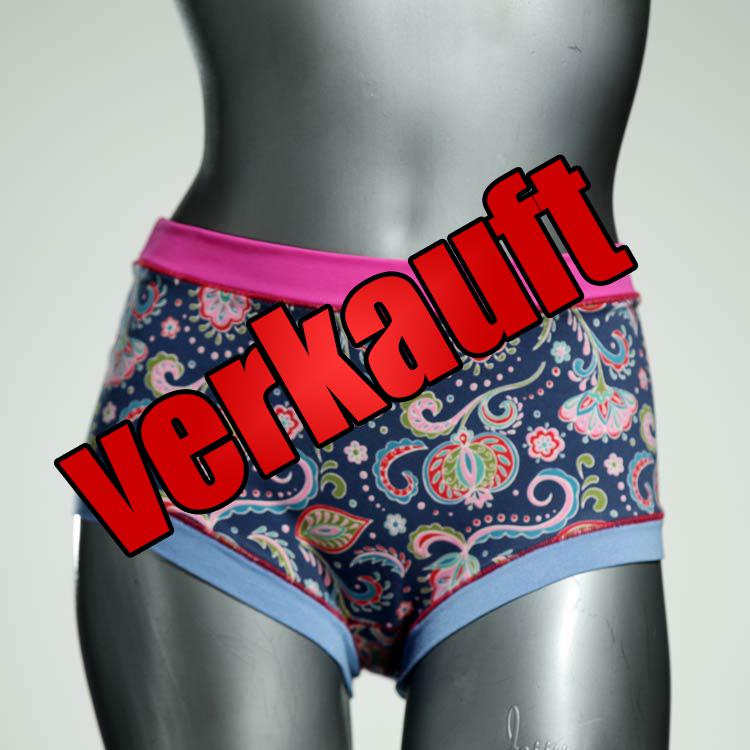 bequeme farbige handgemachte attraktive Hotpant aus Baumwolle, Unterwäsche für Damen