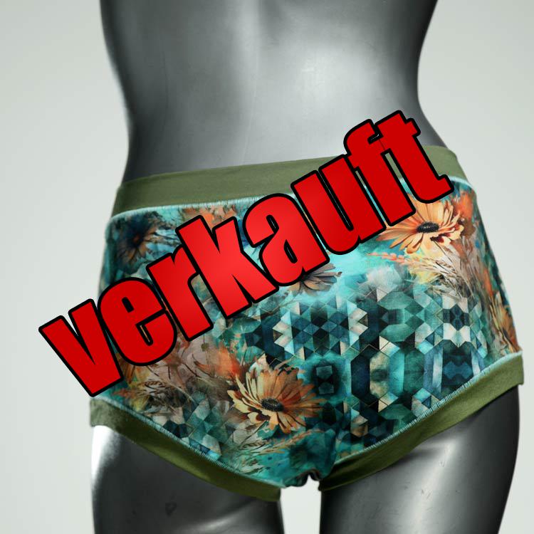 preiswerte günstige ökologische gemusterte Hotpant aus Baumwolle, Unterwäsche für Damen