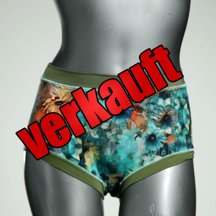 preiswerte günstige ökologische gemusterte Hotpant aus Baumwolle, Unterwäsche für Damen