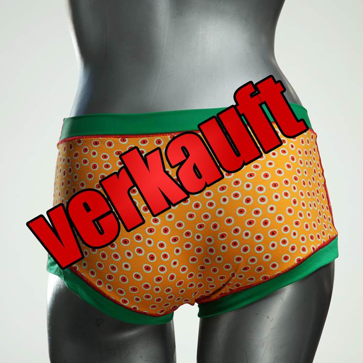 nachhaltige bunte farbige preiswerte Hotpant aus Baumwolle, Unterwäsche für Damen