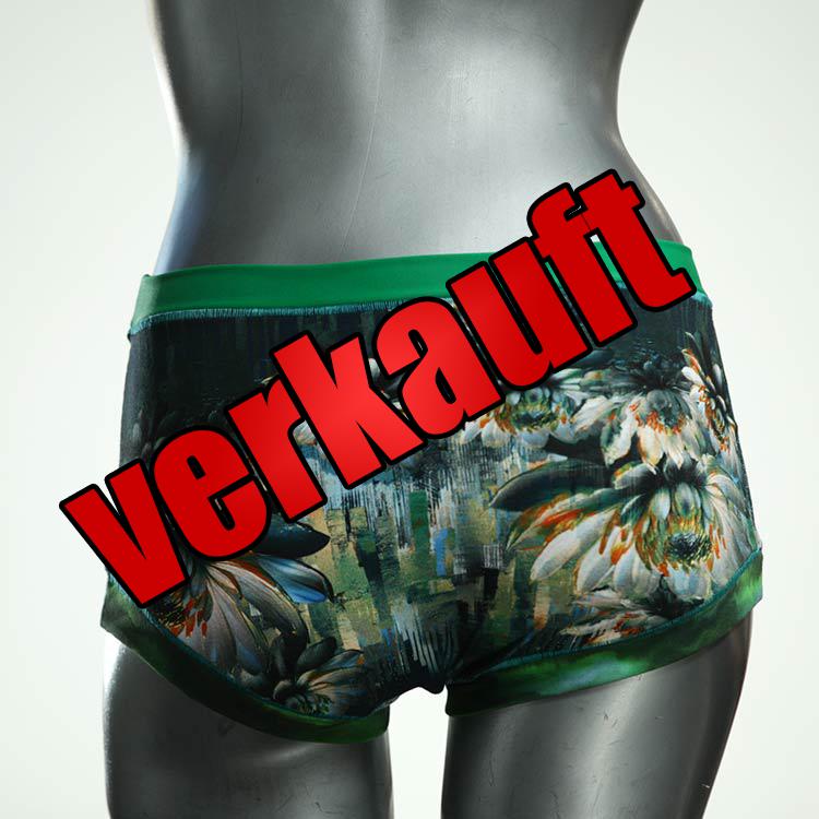 günstige farbige preiswerte ökologische Hotpant aus Baumwolle, Unterwäsche für Damen