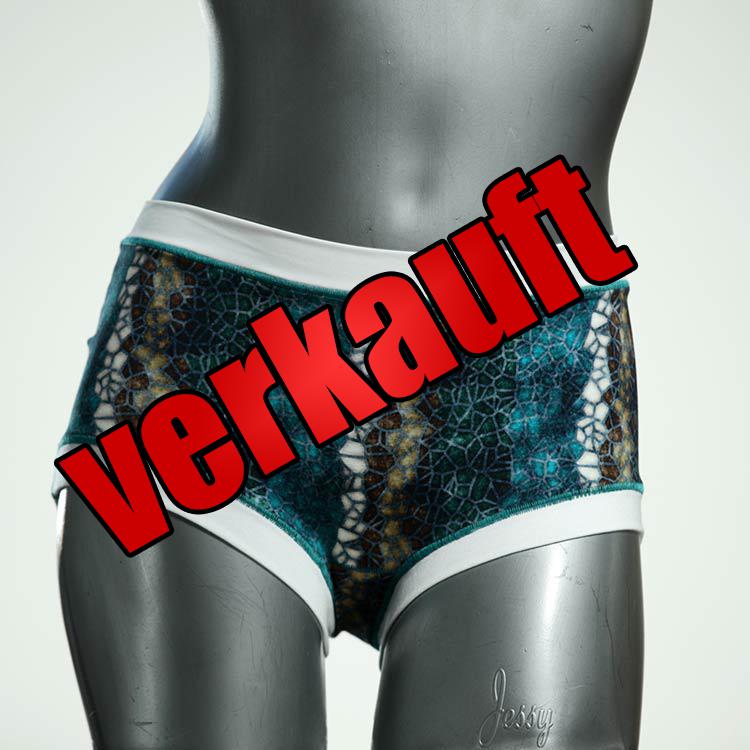 sexy bunte handgemachte ökologische Hotpant aus Baumwolle, Unterwäsche für Damen