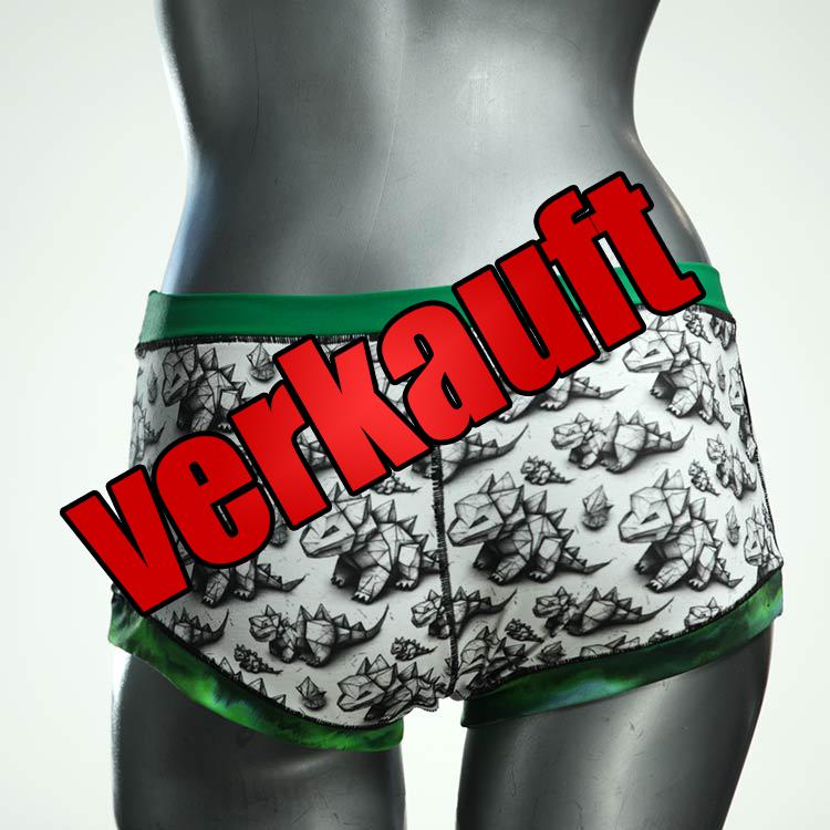 bunte preiswerte ökologische gemusterte Hotpant aus Baumwolle, Unterwäsche für Damen