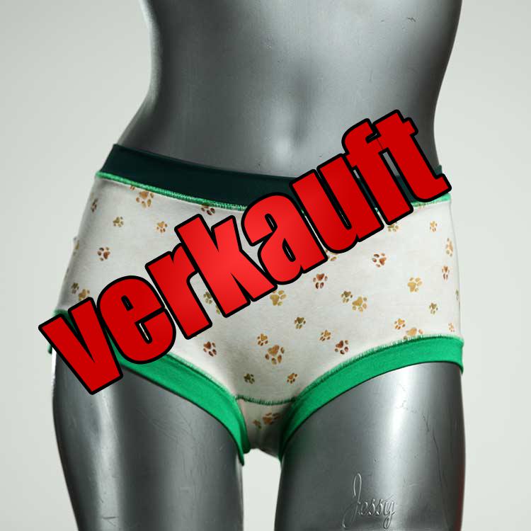 attraktive sexy gemusterte nachhaltige Hotpant aus Baumwolle, Unterwäsche für Damen
