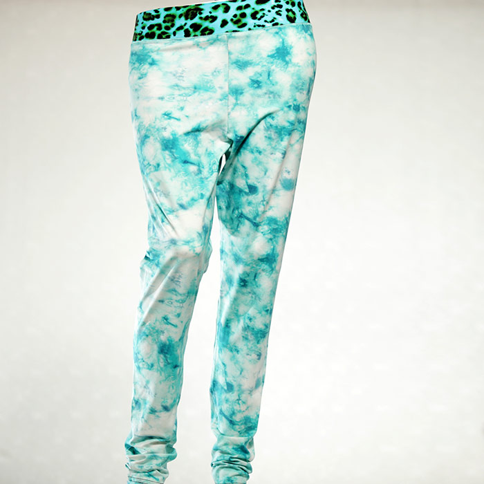  colourful patterned sustainable cotton leggin for women thumbnail