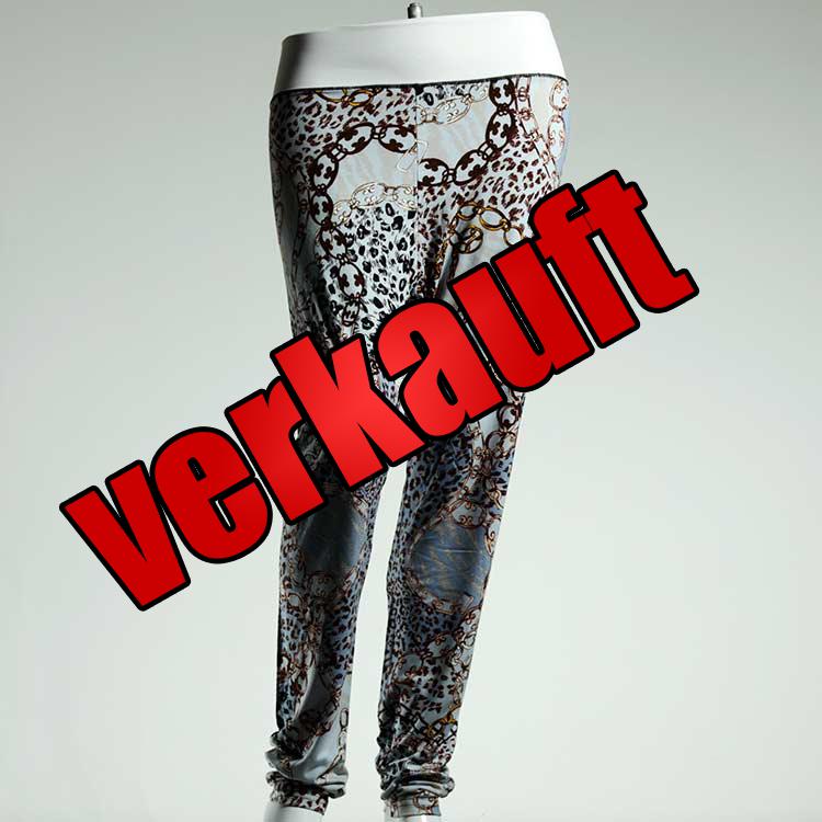 schöne sexy ökologische gemusterte Leggin aus Baumwolle