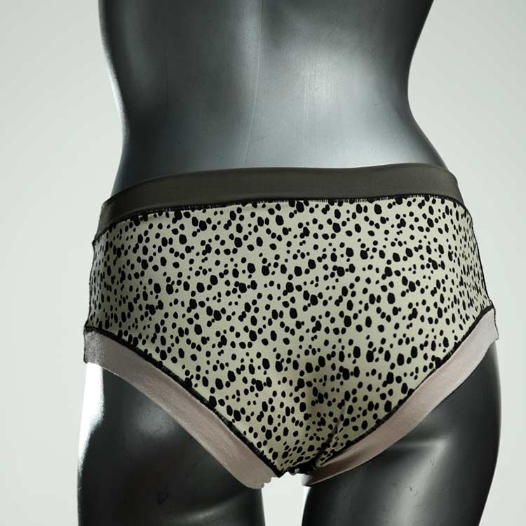 nachhaltige gemusterte bunte günstige Panty aus Baumwolle, Unterwäsche für Damen thumbnail