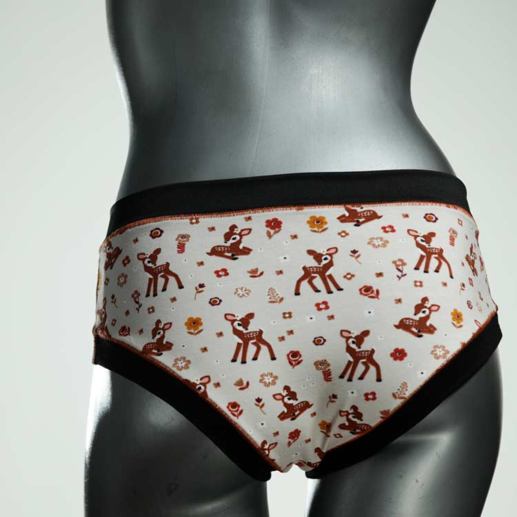 farbige süße ökologische handgemachte Panty aus Baumwolle, Unterwäsche für Damen thumbnail