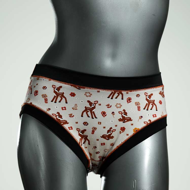 farbige süße ökologische handgemachte Panty aus Baumwolle, Unterwäsche für Damen thumbnail