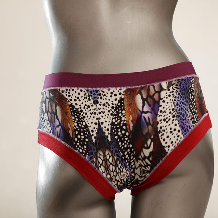  gemusterte nachhaltige bequeme Panty - Unterhose - Slip aus Baumwolle für Damen thumbnail