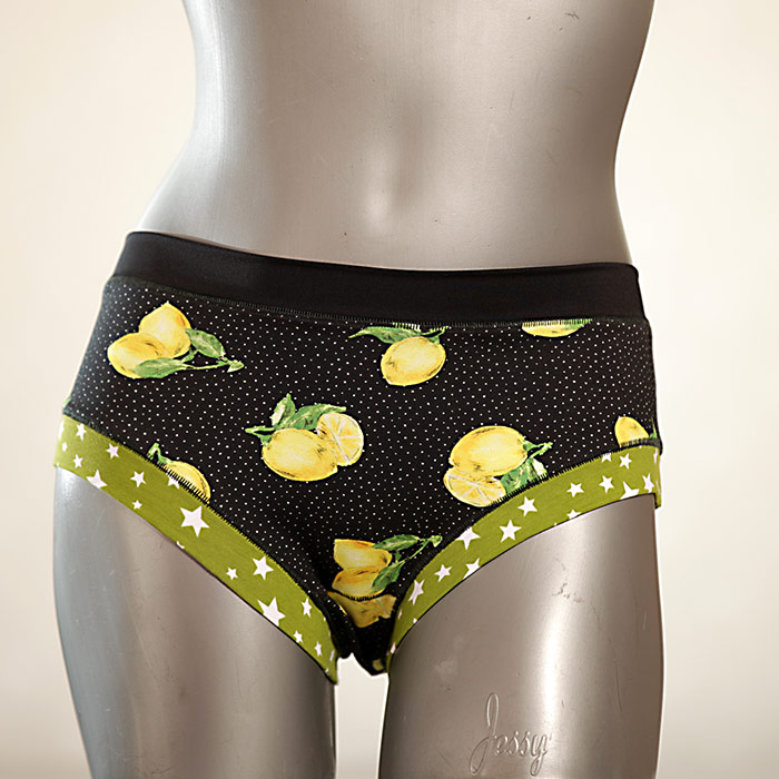  einzigartige bunte nachhaltige Panty - Unterhose - Slip aus Baumwolle für Damen thumbnail