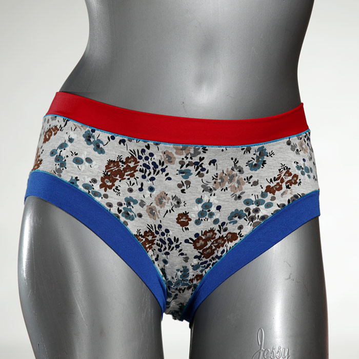 ökologische farbige bunte preiswerte Panty aus Baumwolle, Unterwäsche für Damen thumbnail