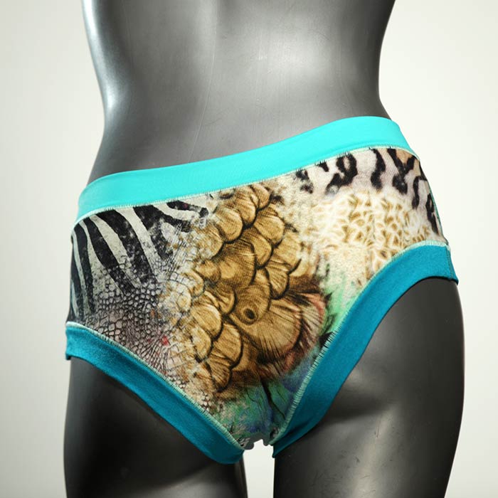 nachhaltige gemusterte sexy ökologische Panty aus Baumwolle, Unterwäsche für Damen thumbnail