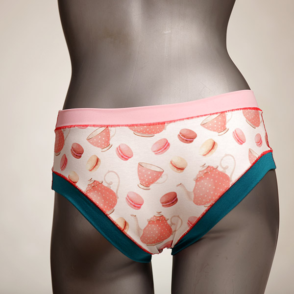  reizende gemusterte handgemachte Panty - Unterhose - Slip aus Baumwolle für Damen thumbnail