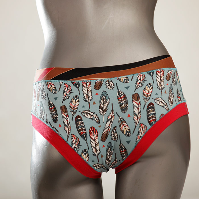  sexy bunte gemusterte Panty - Unterhose - Slip aus Baumwolle für Damen thumbnail