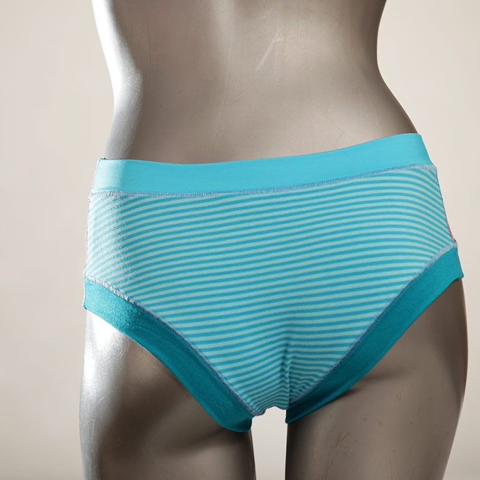  gemusterte schöne reizende Panty - Unterhose - Slip aus Baumwolle für Damen thumbnail