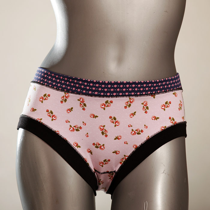  handgemachte gemusterte einzigartige Panty - Unterhose - Slip aus Baumwolle für Damen thumbnail