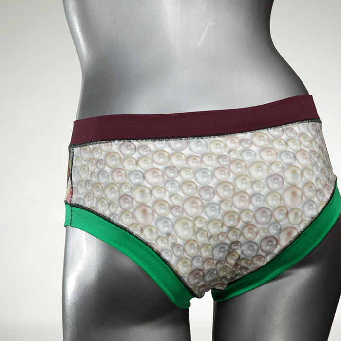 gemusterte bunte preiswerte ökologische Panty aus Baumwolle, Unterwäsche für Damen thumbnail