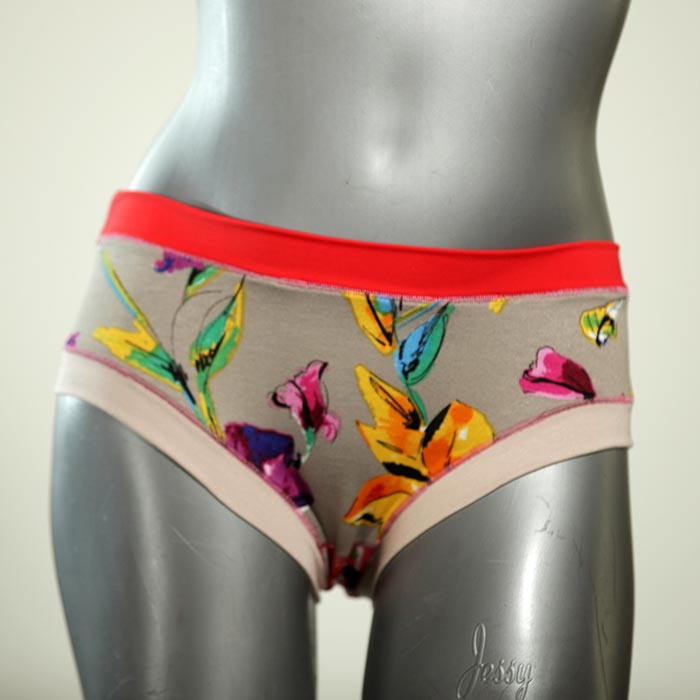 sexy farbige bunte ökologische Panty aus Baumwolle, Unterwäsche für Damen thumbnail