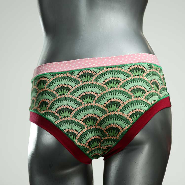 nachhaltige handgemachte sexy gemusterte Panty aus Baumwolle, Unterwäsche für Damen thumbnail