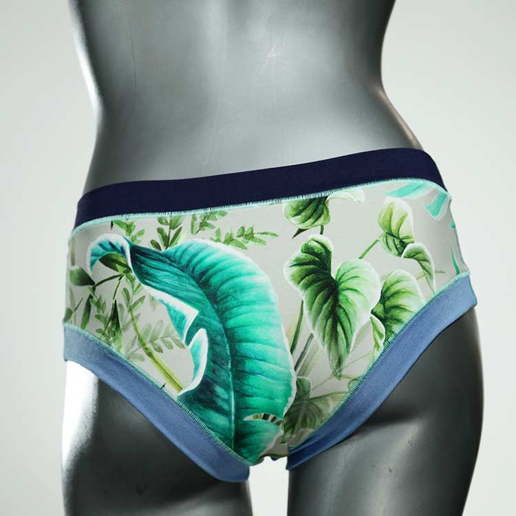 ökologische sexy attraktive gemusterte Panty aus Baumwolle, Unterwäsche für Damen thumbnail