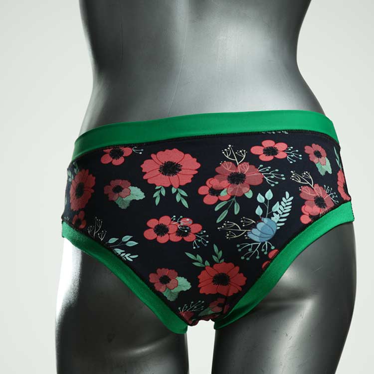 sexy gemusterte ökologische handgemachte Panty aus Baumwolle, Unterwäsche für Damen thumbnail