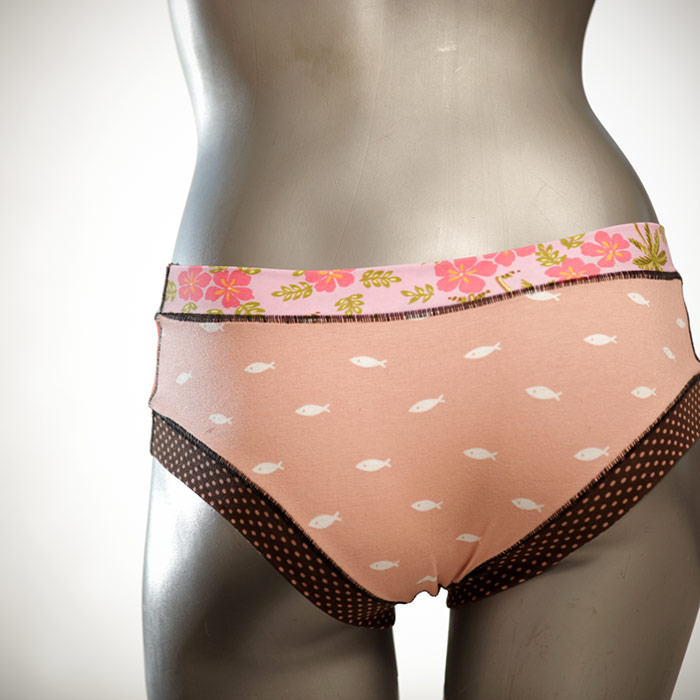  gemusterte preiswerte nachhaltige Panty - Unterhose - Slip aus Baumwolle für Damen thumbnail
