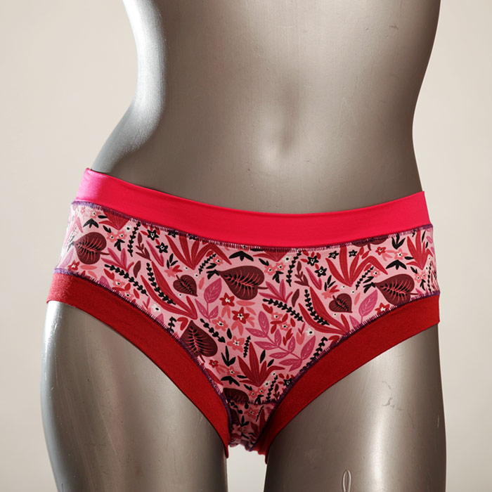  gemusterte nachhaltige schöne Panty - Unterhose - Slip aus Baumwolle für Damen thumbnail