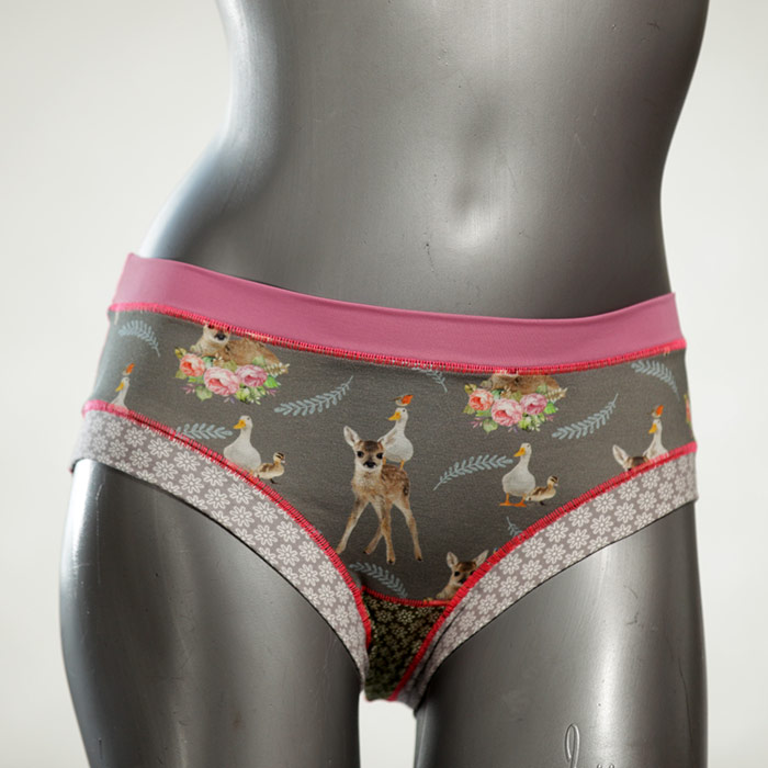  sexy bunte handgemachte Panty - Unterhose - Slip aus Baumwolle für Damen thumbnail