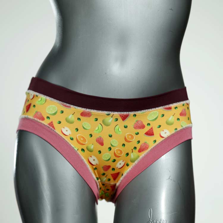 bunte bequeme handgemachte farbige Panty aus Baumwolle, Unterwäsche für Damen thumbnail