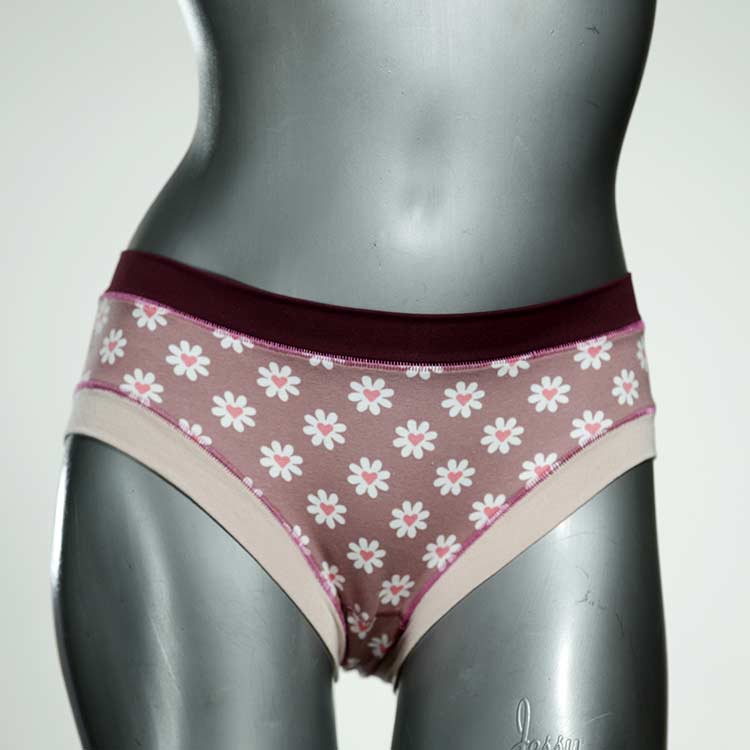 nachhaltige bunte süße gemusterte Panty aus Baumwolle, Unterwäsche für Damen thumbnail