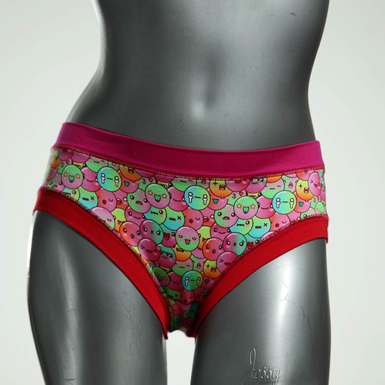 ökologische handgemachte nachhaltige gemusterte Panty aus Baumwolle, Unterwäsche für Damen thumbnail