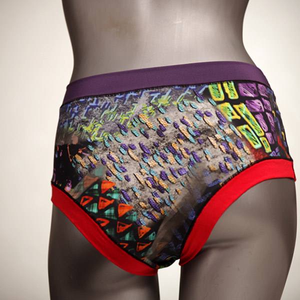  schöne nachhaltige bunte Panty - Unterhose - Slip aus Baumwolle für Damen thumbnail