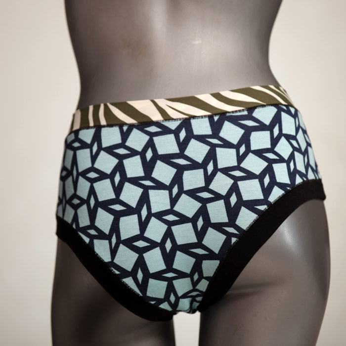  gemusterte sexy günstige Panty - Unterhose - Slip aus Baumwolle für Damen thumbnail