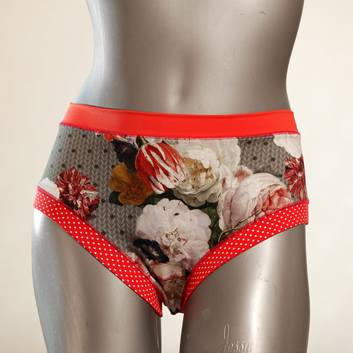  nachhaltige schöne handgemachte Panty - Unterhose - Slip aus Baumwolle für Damen thumbnail