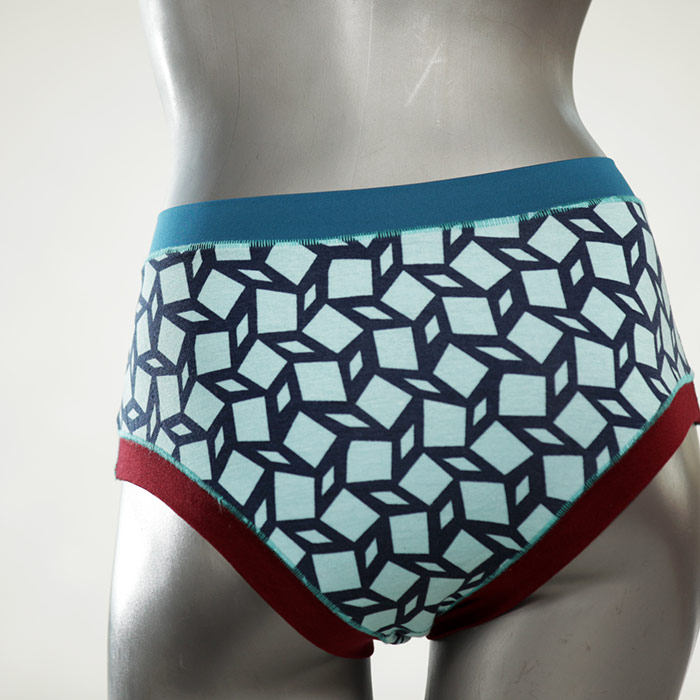  süße nachhaltige handgemachte Panty - Unterhose - Slip aus Baumwolle für Damen thumbnail