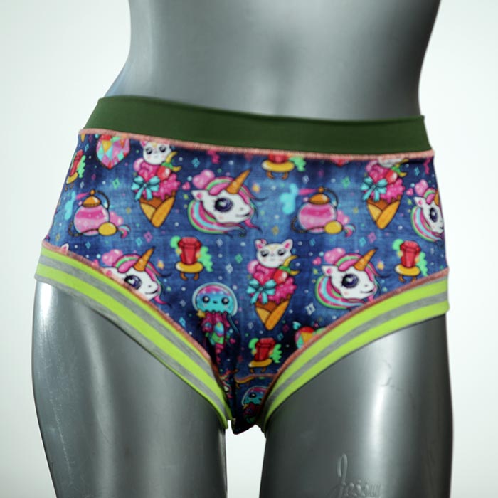 schöne günstige farbige ökologische Panty aus Baumwolle, Unterwäsche für Damen thumbnail
